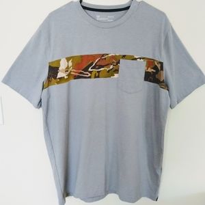 Under Armour Camo HeatGear Grey T-shirt